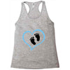 Baby Boy with Heart Any Name Customized Racerback Tank