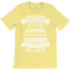 Super Cool Stepmom Of A Freaking Awesome Grandson T-Shirt