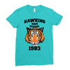Hawkins High School 1983 Ladies Fitted T-Shirt