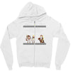 the holy grail is in another castle Zipper Hoodie