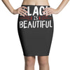 black is beautiful Pencil Skirts