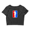 bestaande uit militair Crop Top