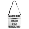 Super March Girl Adjustable Strap Totes