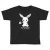 too early (black) Toddler T-shirt