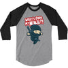 what's good my ninja 3/4 Sleeve Shirt