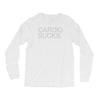 cardio sucks   exercise running gym training workout fitness trainer t Long Sleeve Shirts