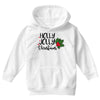 holly jolly christmas Youth Hoodie