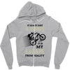 It is Not Just A Hobby It is My Escape From Reality Zipper Hoodie