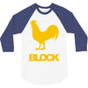 cock block 3/4 Sleeve Shirt