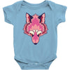 pink foxy Baby Onesie