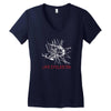 cycling rider gift bike tee life Women's V-Neck T-Shirt