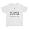 one by one penguins stealing Youth Tee