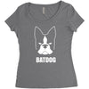 batdog Women's Triblend Scoop T-shirt