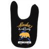 alaska is calling and i must go Baby Bibs