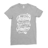 i love gardeing Ladies Fitted T-Shirt