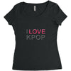 love pop Women's Triblend Scoop T-shirt