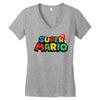 Super Mario Women's V-Neck T-Shirt