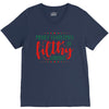 merry christmas ya filthy animal V-Neck Tee