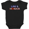 law &amp; mordor Baby Bodysuit