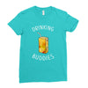 Drinking Buddies Juice Ladies Fitted T-Shirt