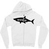 Auntie Shark Zipper Hoodie