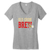 drinky crow Women's V-Neck T-Shirt