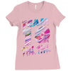 team 10 miami wawes Ladies Fitted T-Shirt