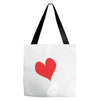 bird love heart animal graph note music party pop art gift Tote Bags