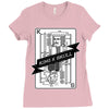 king and skull Ladies Fitted T-Shirt