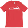 evolution of man' chequered flag classic 912 T-Shirt