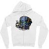 predator chest Zipper Hoodie