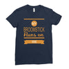 broomstick Ladies Fitted T-Shirt
