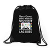 i love video games. Drawstring Bags