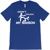 don't touch my simson  fun ddr motorrad tuning simi s51 50 fan T-Shirt