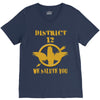 District 12 We Salute You V-Neck Tee