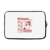 mogwai warning Laptop sleeve