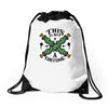 this is not a costume Drawstring Bags