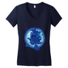 pirate owls Women's V-Neck T-Shirt