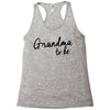 grandma to be Racerback Tank