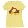 dig deep gold rush Ladies Fitted T-Shirt