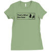that's what she said Ladies Fitted T-Shirt