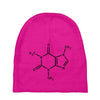 caffeine molecule t shirt coffee funny nerd xl Baby Beanies