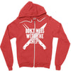 don't mess with the chef Zipper Hoodie