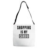 shopping is my cardio !! t shirt  shopping is my cardio graphic  t,,, Adjustable Strap Totes