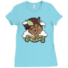 off the hook Ladies Fitted T-Shirt