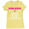 Gemini Woman Ladies Fitted T-Shirt