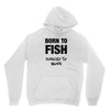 born to fish forced to work Youth Hoodie