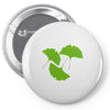 ginkgo leaves Pin-back button