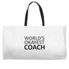 worlds okayest coach Weekender Totes