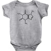 caffeine molecule t shirt coffee Baby Onesie